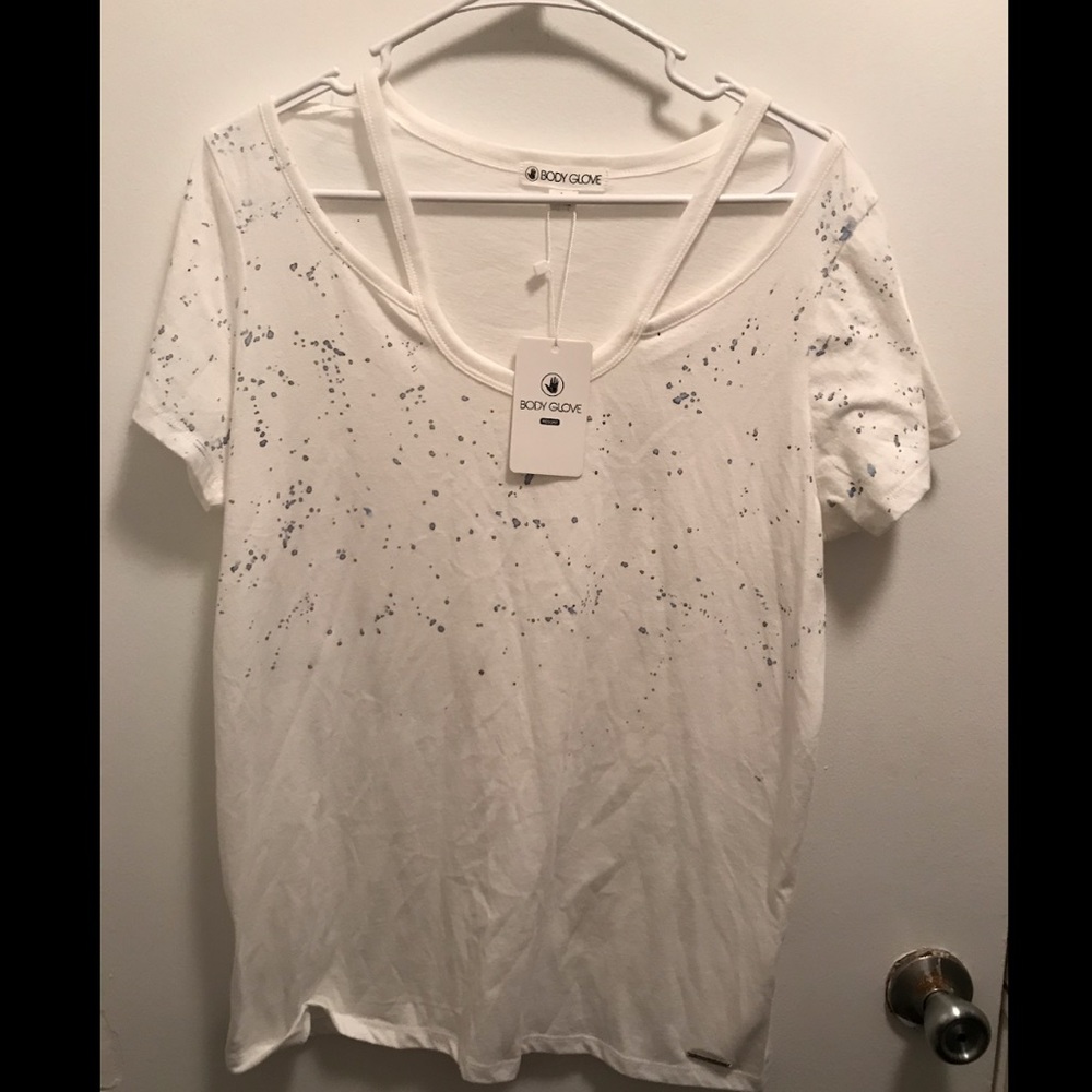 Bodyglove splatter tee L